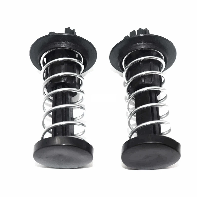 2 Set Car Accessories: 1 Set Hood Catch Spring 2048800127 & 1 Set Front Left+Right Window Switch Repair Button Caps