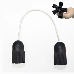 Threaded Spearfishing Connector Spearfishing Gun Latex Rubber Band Wear-resistant Underwater Spear V-shaped Accessories
