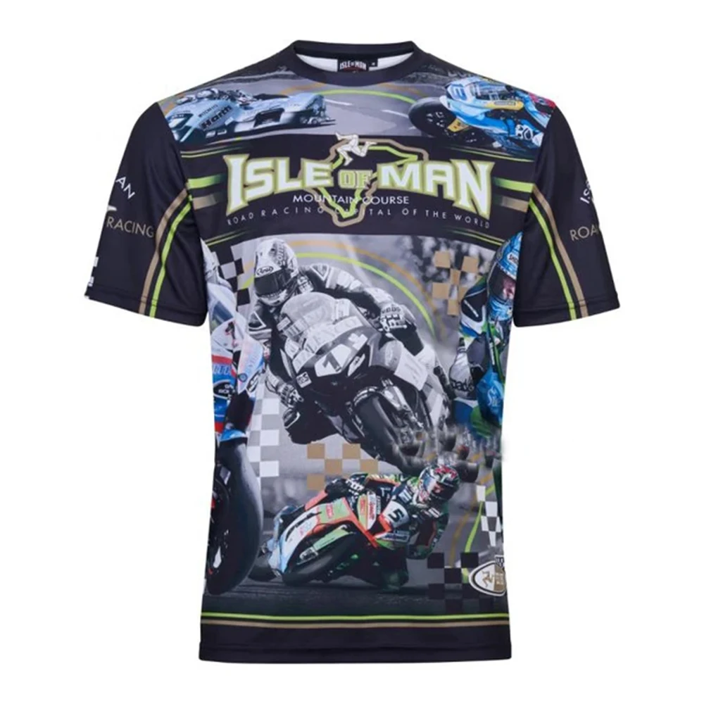 Isle Of Man-ropa de ciclismo para hombre y mujer, camiseta de competición deportiva al aire libre, Top de manga corta, 3D 9