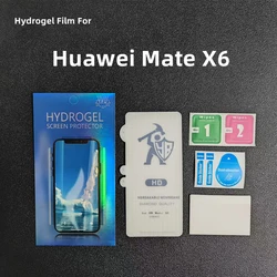 2/3/4pcs HD Hydrogel Film For Huawei Mate X6 Screen Protector For Huawei Mate X6 Clear Protective Film Not Tempered Glass