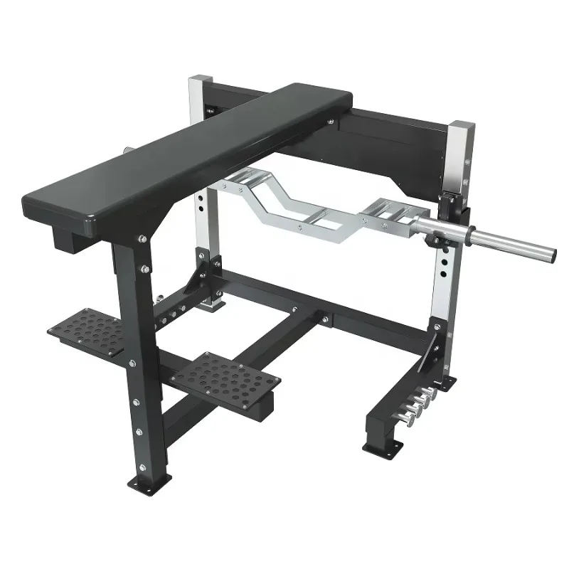 New Design Fitness Gym Fitness Strength Adjustable Training Back Rowing Horizontal Pull Prone Sealed Row Stool