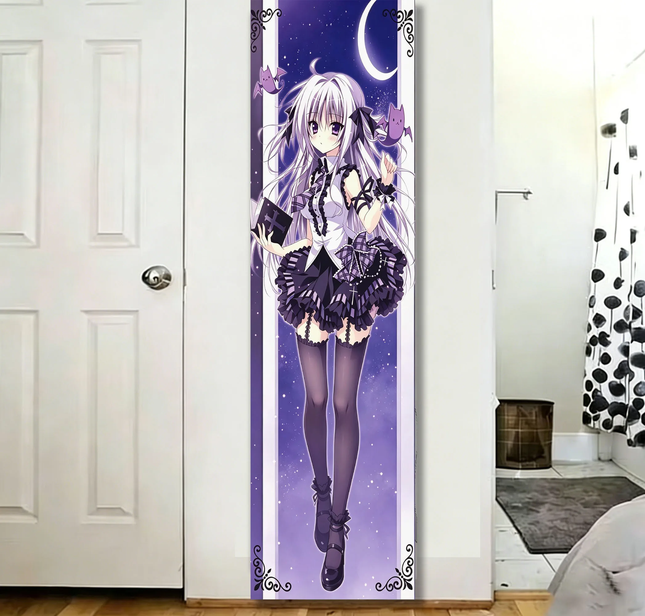 Moe 2000s Original Anime Girl Hanging Paintings, Anime Tapestry Wall Hanging Living Room Bedroom Study Entrance House Decor