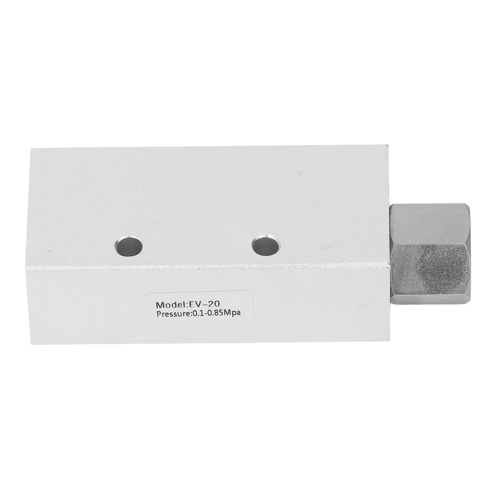 Pneumatic Vacuum Generator Exhaust Air Ejector Fitting Aluminium Alloy Large Flow Valve