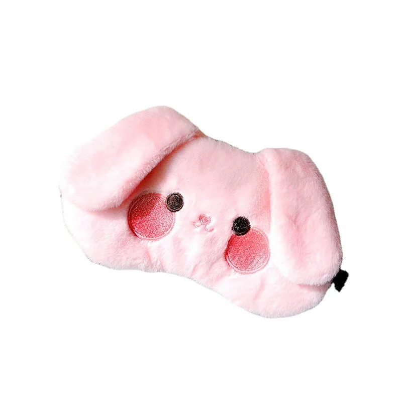 Cute Sleeping Mask Sleeping Blindfold Soft Plush Eye Masks Cute Cat Eye Cover Plush Mask Eyepatch Nap Health Eye Cover