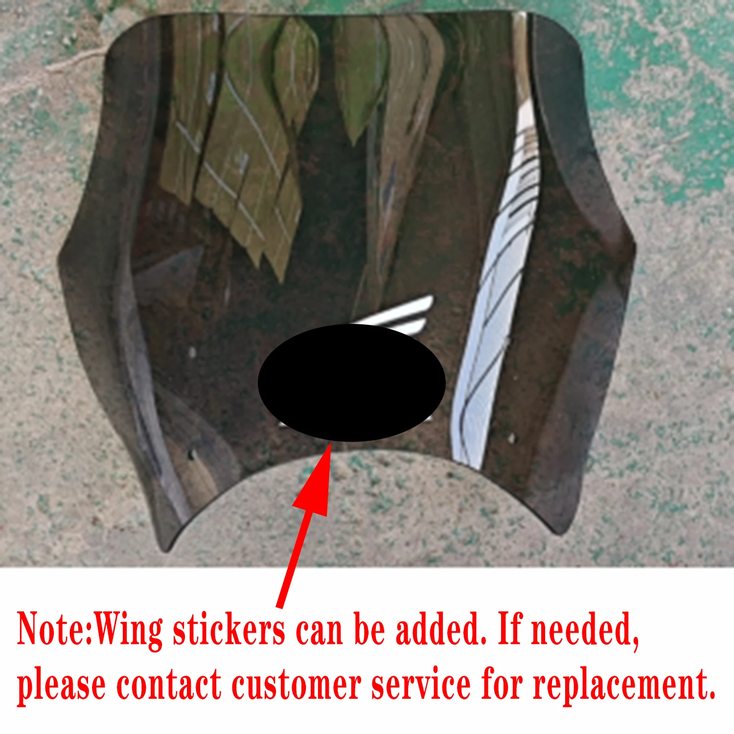 Picture 5: Fit For HONDA CB400SF 1999 - 2024 VTEC 1 2 3 4 5 6 Motorcycle Windscreen Windshield CB400 CB 400 SF