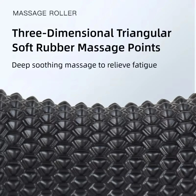 Electric Massage Roller Vibrating Peanut Massager Deep Tissue Roller with 3 Speeds for Muscle Fatigue Relief Protable Yoga Sport