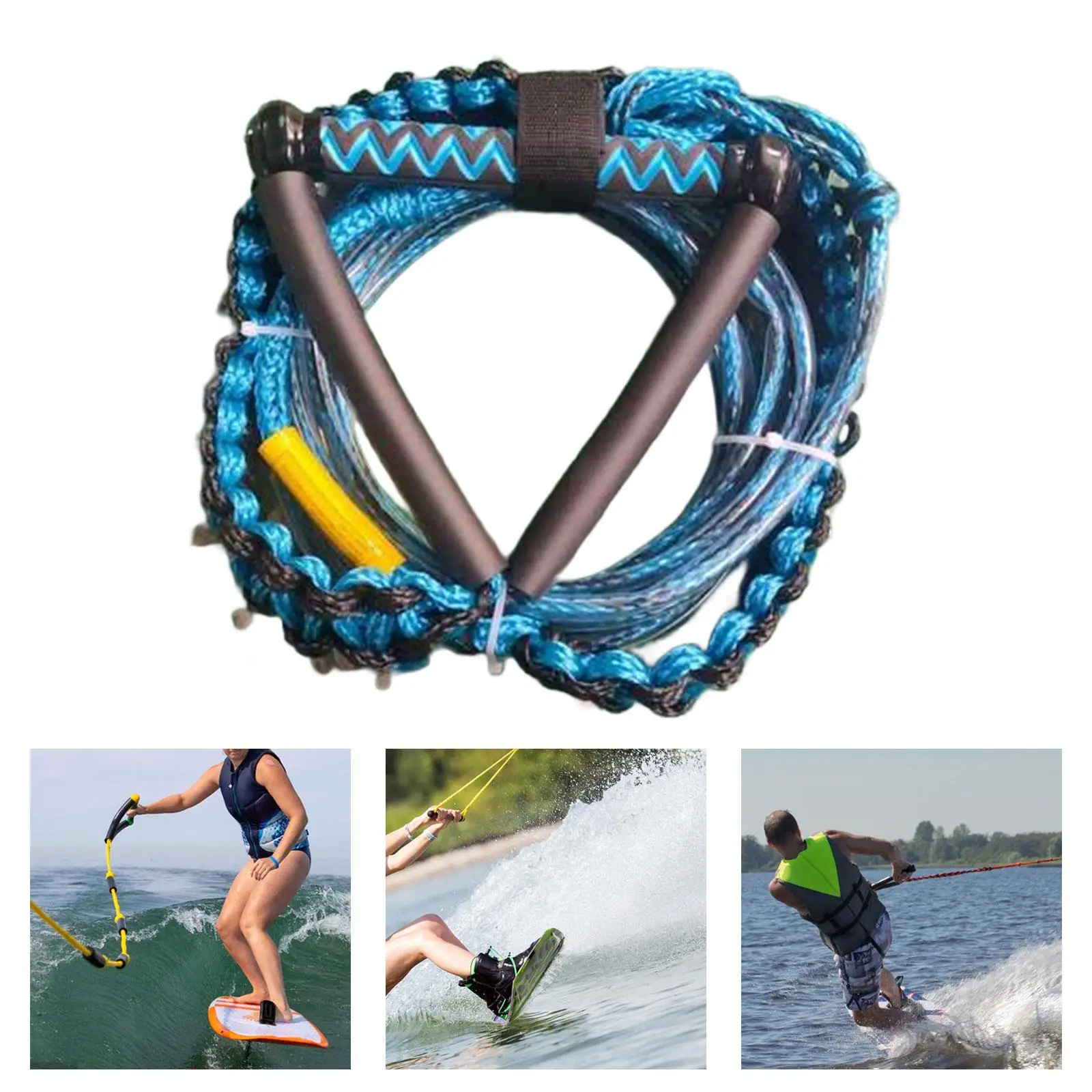 Water Ski Rope Water Ski Tow Rope for Water Sports Wakeboard