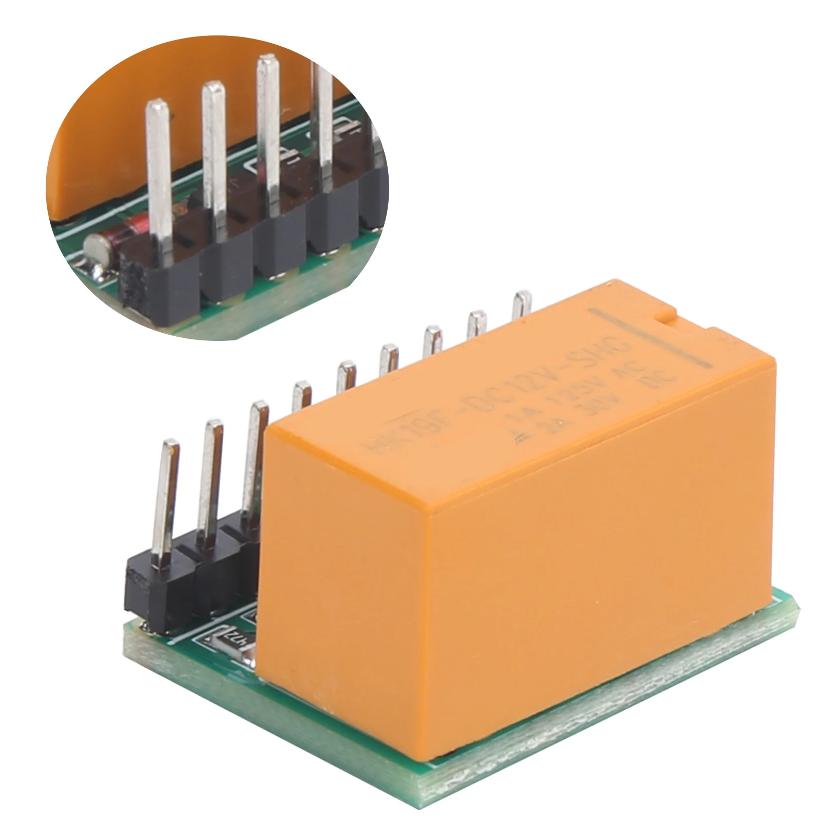 Automatically Adjust Relay Module DoublePole DoubleThrow Relay Module DPDT Ultra Small Adjust DR21A01 Relay Module