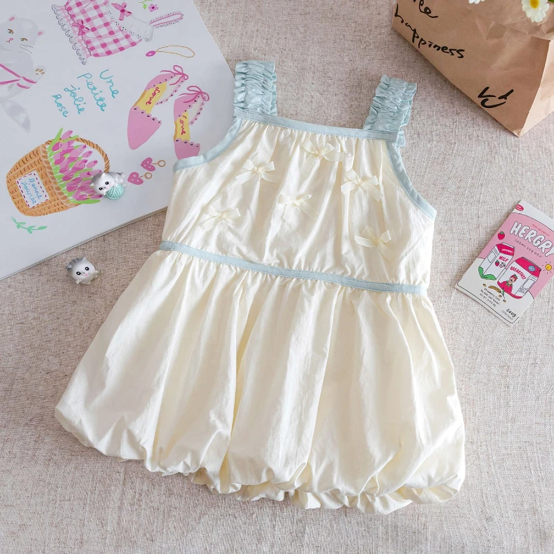 

Children's Dresses 2025 Summer Dresses, New Styles, Sweet Beauty, Baby Bud Skirts, Girl Vest Skirts, Baby Skirts