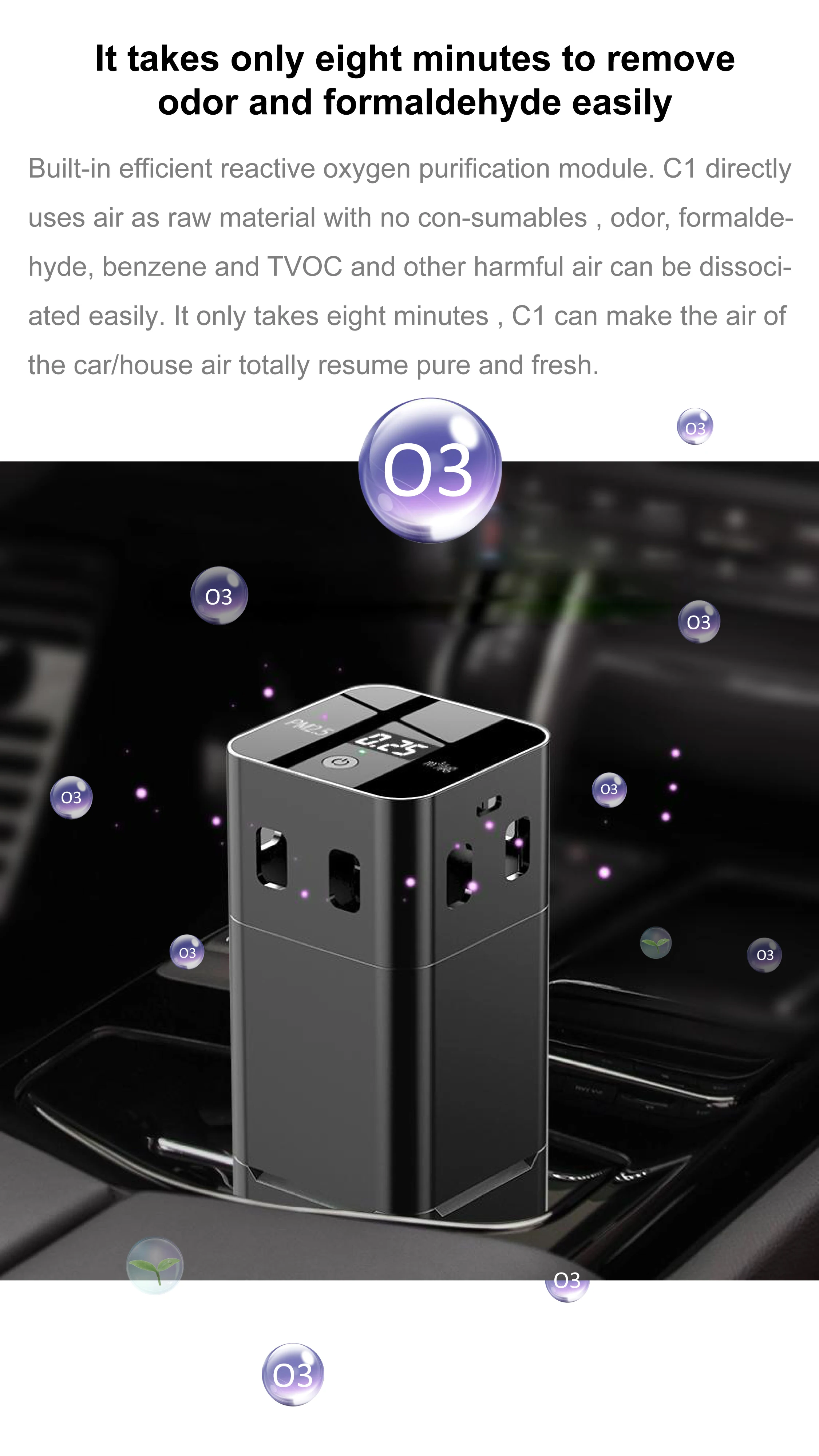 Car Air Outlet Aromatherapy Stick Car Purifier Lasting Health Metal Aromatherapy Stick Small Car Accessorie