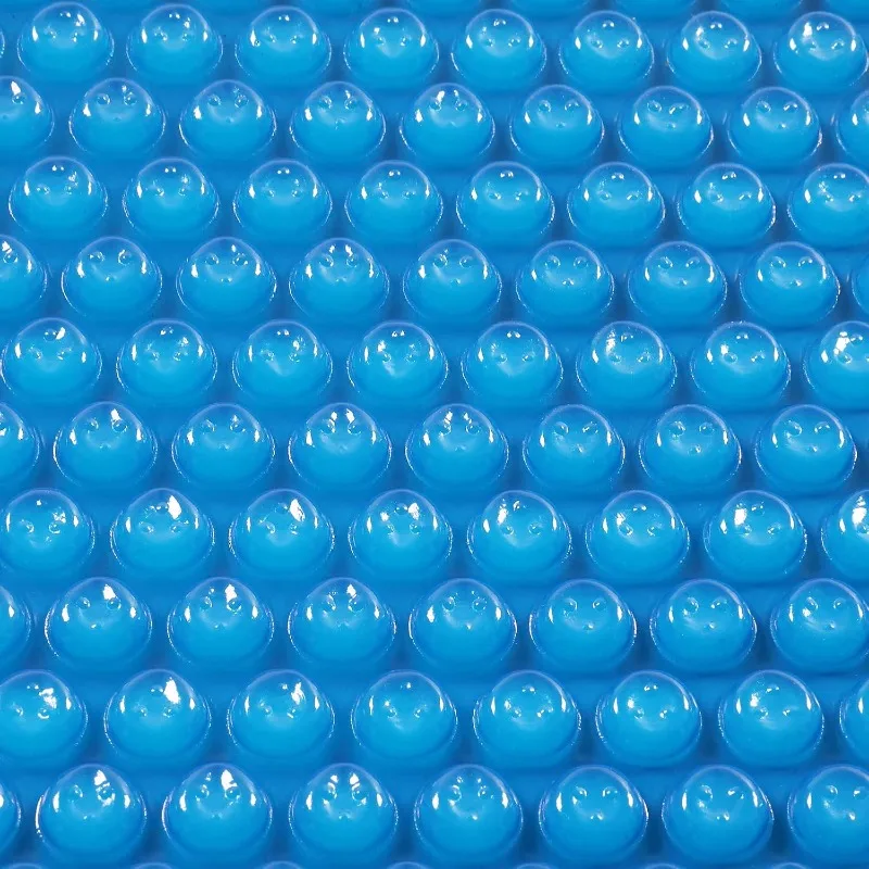Cobertor solar rectangular para piscina para piscina enterrada y piscina sobre el suelo, azul (18' x 36')