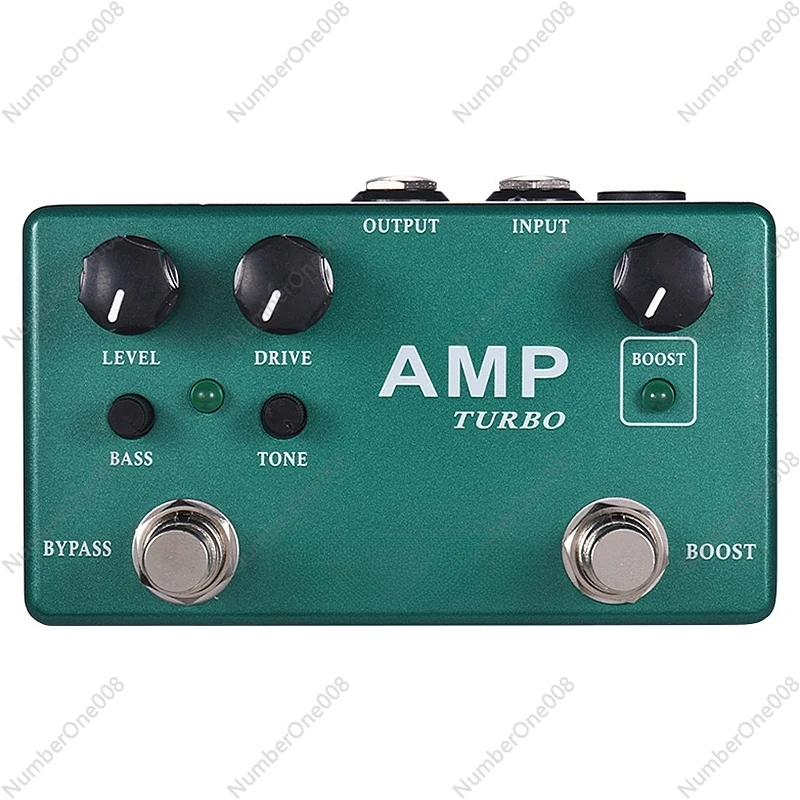 AMP TURBO BOOST OVERDRIVE Guitar Pedal Effect Accessories Metal Shell Musical Instruments Pedal With Clean Booster