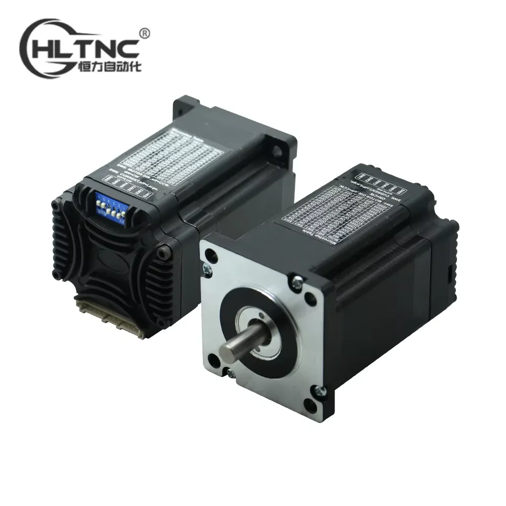 

HLTNC NEMA24 Встроенный шаговый двигатель с замкнутым контуром, гибридный двигатель постоянного тока, 60 мм, высокопроизводительный вал с ЧПУ, 8 мм, 1,2 Нм, 2,2 Нм, 2,8 Нм