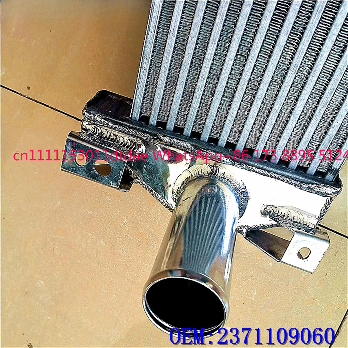 

Transmission condenser intercooler is suitable for Shuanglong Aiteng Xiangyu intercooler 2371109060