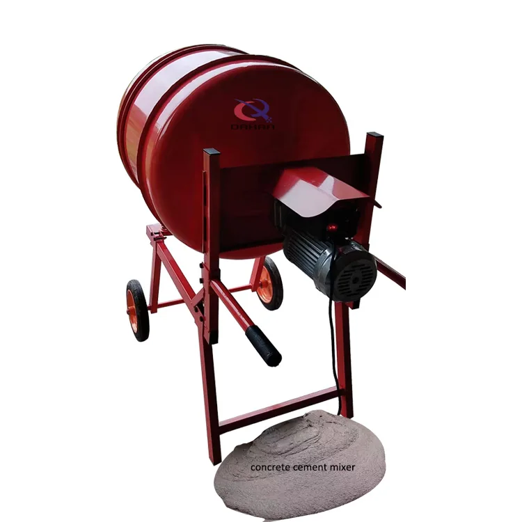 Self Loading Concrete Mixer Small Tiles Tools Sand Cement Mixer Machines Electric Small Concrete Cement Mixers