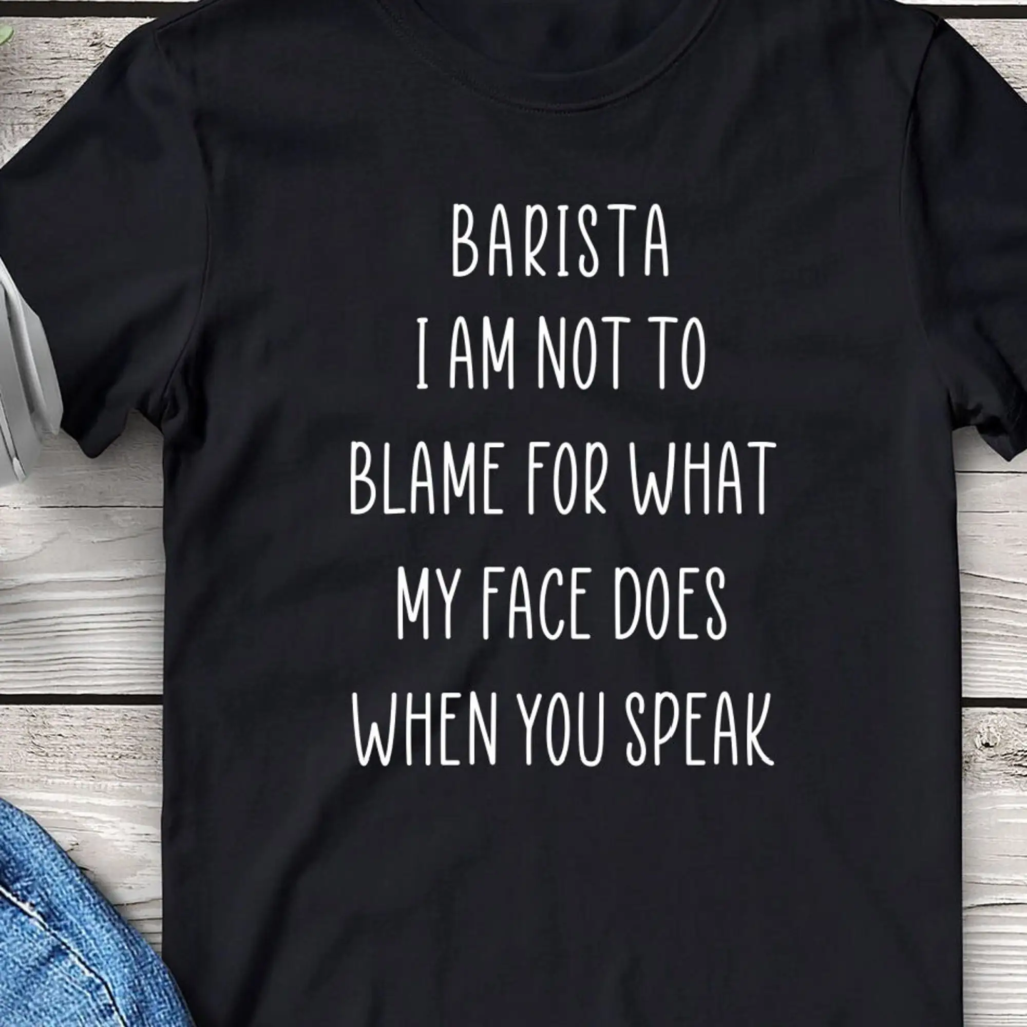 Barista Shirt Gifts For Men T Women Fun Employee Gift Ideas Work Related Coworkers Job Funny