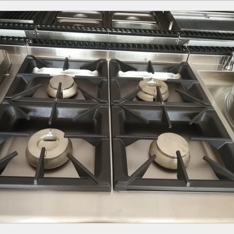 Lianfu Commercial Kitchen Equipment Electric Gas Cooking Range Oven French Hotplate Cabinet Bakery Equipment