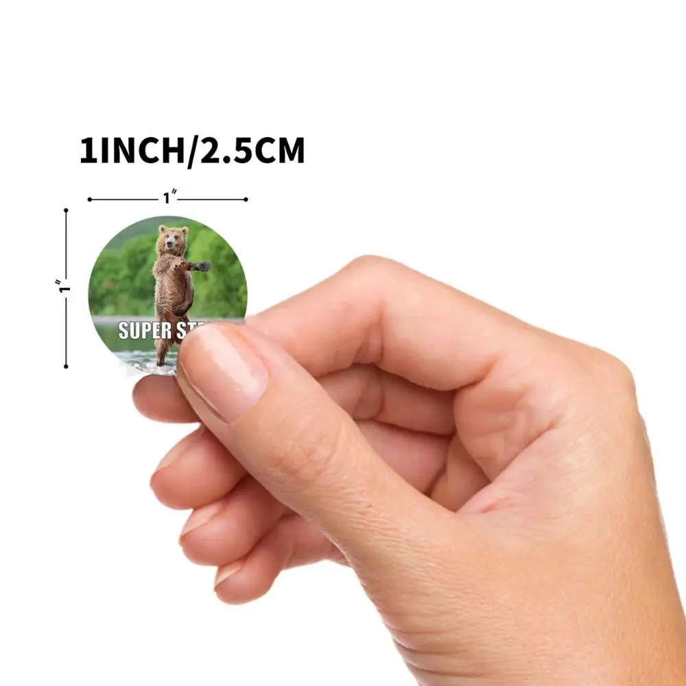 Наклейки с животными из мультфильмов, 100 шт., 500-8 видов конструкций шт.