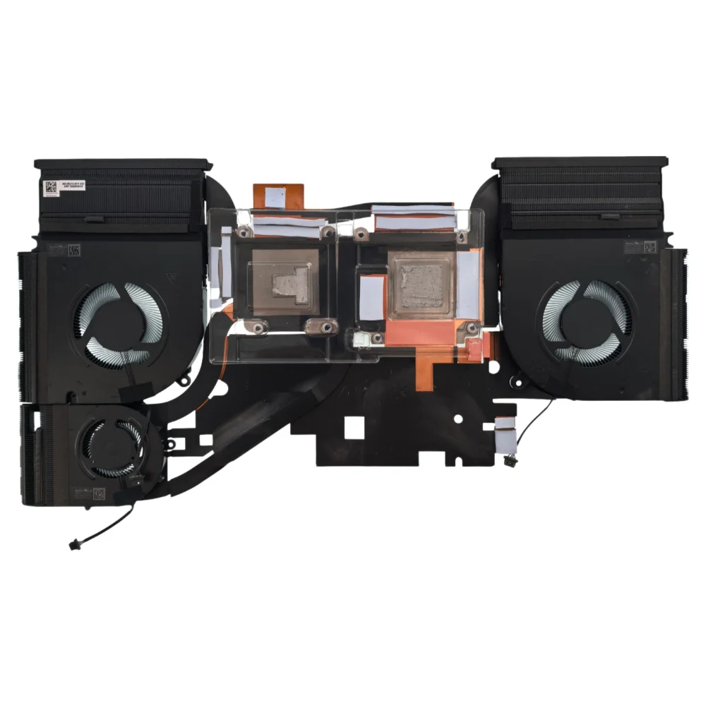 For Alienware m18 R1 M18 R2 heatsink heat pipe module AMD CPU fan RTX 4080 RTX 4090 graphics card cooling 9JJV3 09JJV3