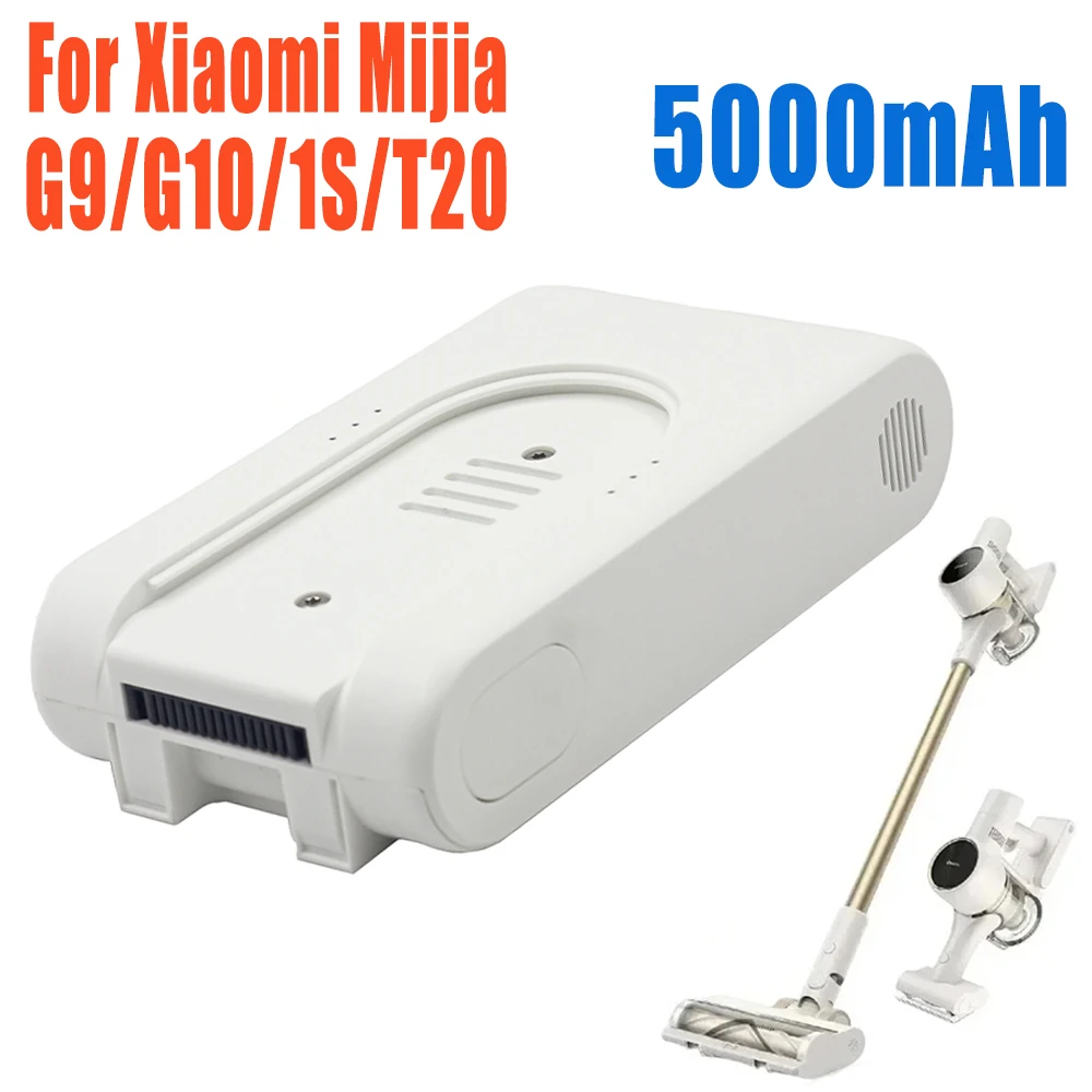 

Original 25.2V 5000mAh Rechargeable Lithium-Ion Battery Pack for Xiaomi Mijia Dreame G9 G10 T10 R10 Wireless Vacuum Cleaner