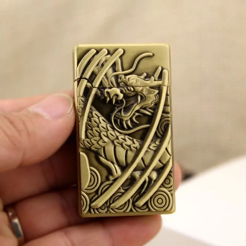 

Креативная зажигалка с гравировкой по металлу, компактная золотая зажигалка, подарок для мужчин, коллекция, добро пожаловать оптом