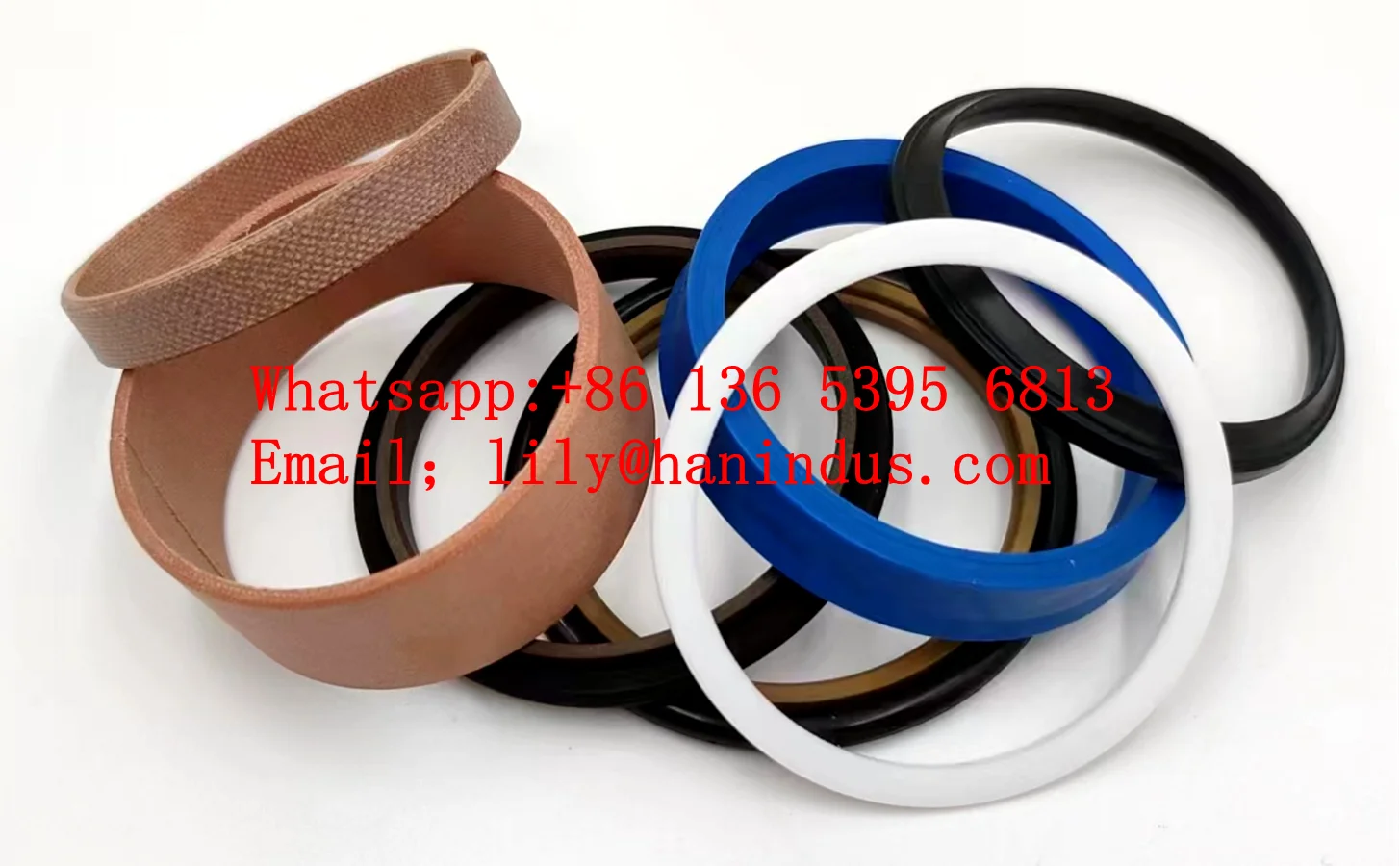 OEM H2080135 EVERDIGM Concrete Pump  PLUNGER CYLINDER SEAL KITS  Q60  For 42 Meters