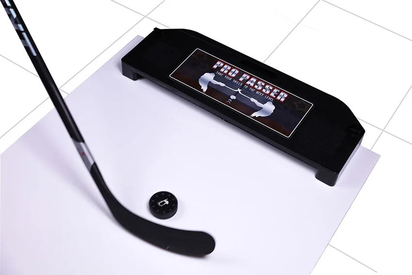 Pro Passer Passing Aid Ice Hockey Trainer for practice hockey skill