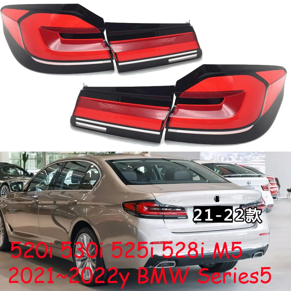 car bumper tail light for BMW G30 taillight M5 series5 530Li 5340li 525i Reflector 2021~2023y Taillamp for BMW G38 fog lamp