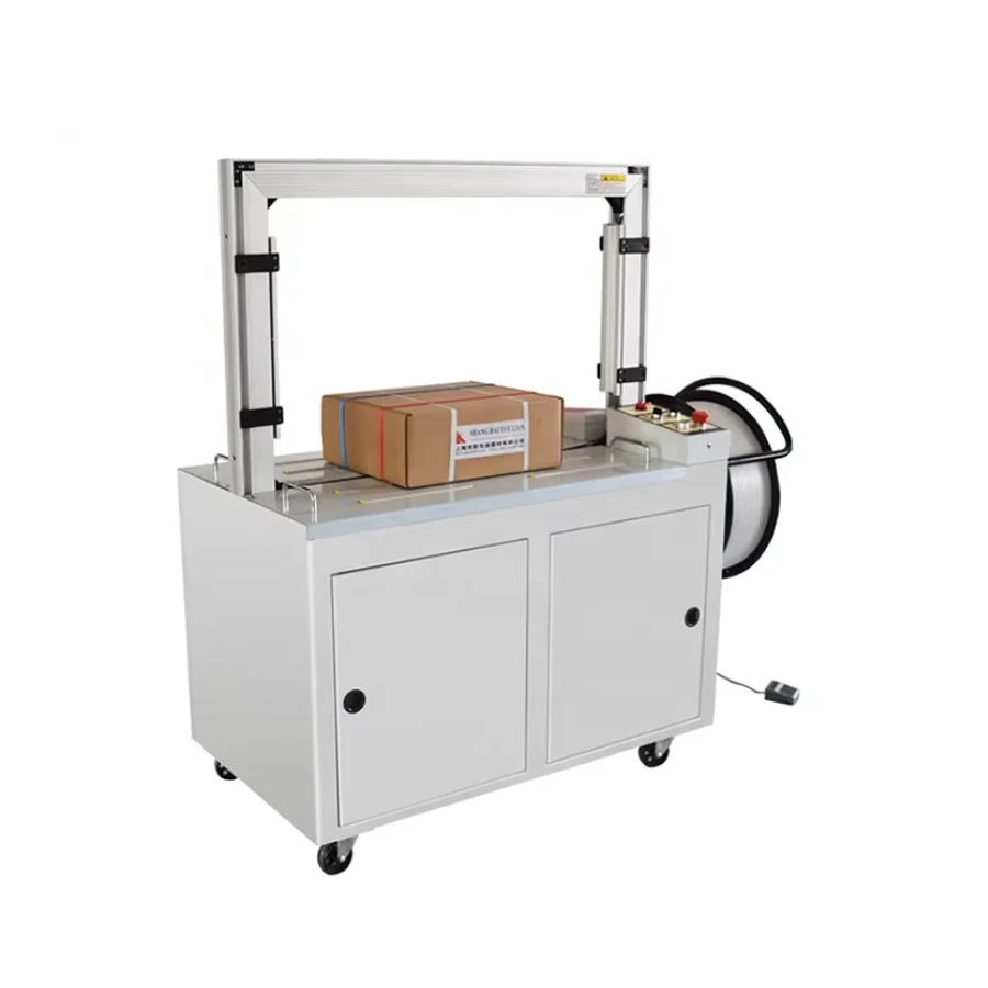 SD-860A Auto Industrial Box Case Carton Strapper Bundle Strapping Machine