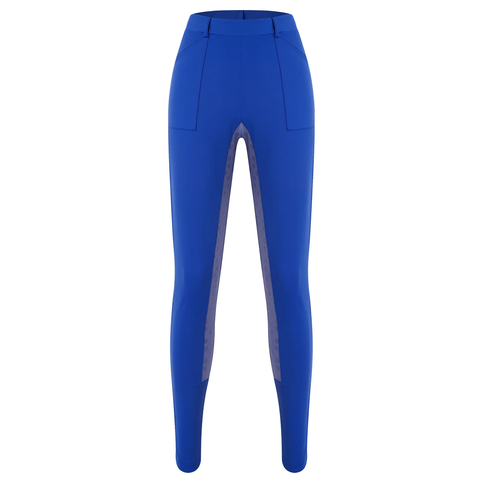 Women Horse Riding Pants Full Seat Silicone Grips Leggings Tights Breeches Trousers with Pockets for Equestrian Lesson Training