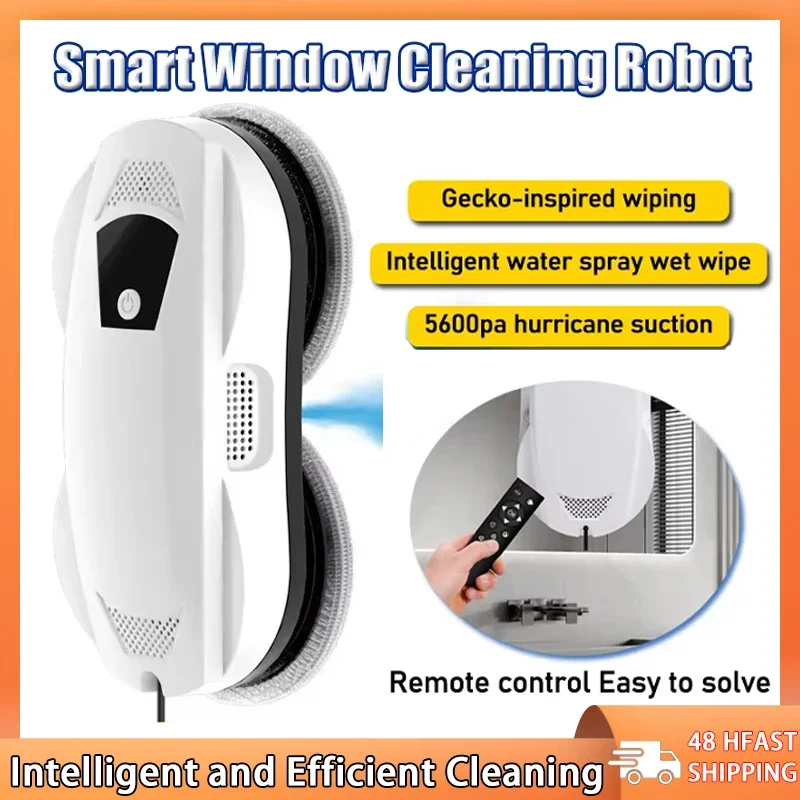 

Window Cleaning Robot Household Grass Cleaning New Design Smart Building Glass Cleaner Window Home