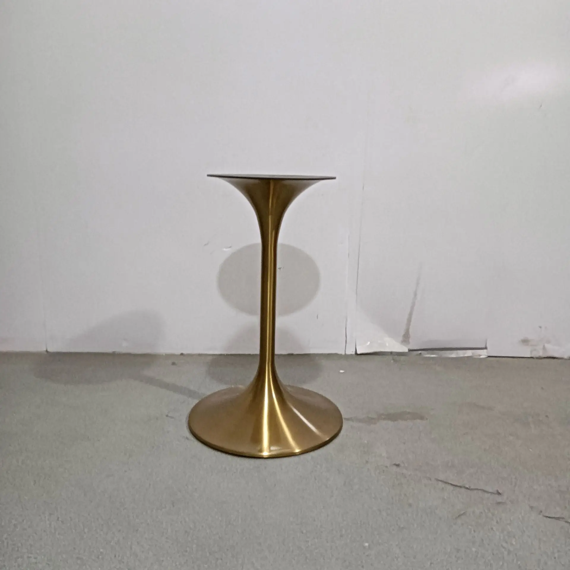 Light luxury rock slab negotiation table and chair combination tulip round modern simple coffee milk tea shop small round table