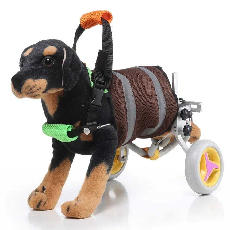 Pet Wheelchair Disabled Dog Old Dog Cat Assisted Walk Car Hind Leg Exercise Car Wheelchair For Dog Cat Care Exercise Car