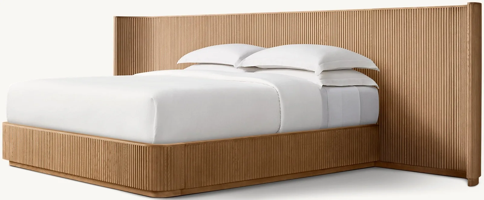 Modern Unique High End Bedroom Furniture Luxury Headcrafted Oversize Headboard King Size Bed