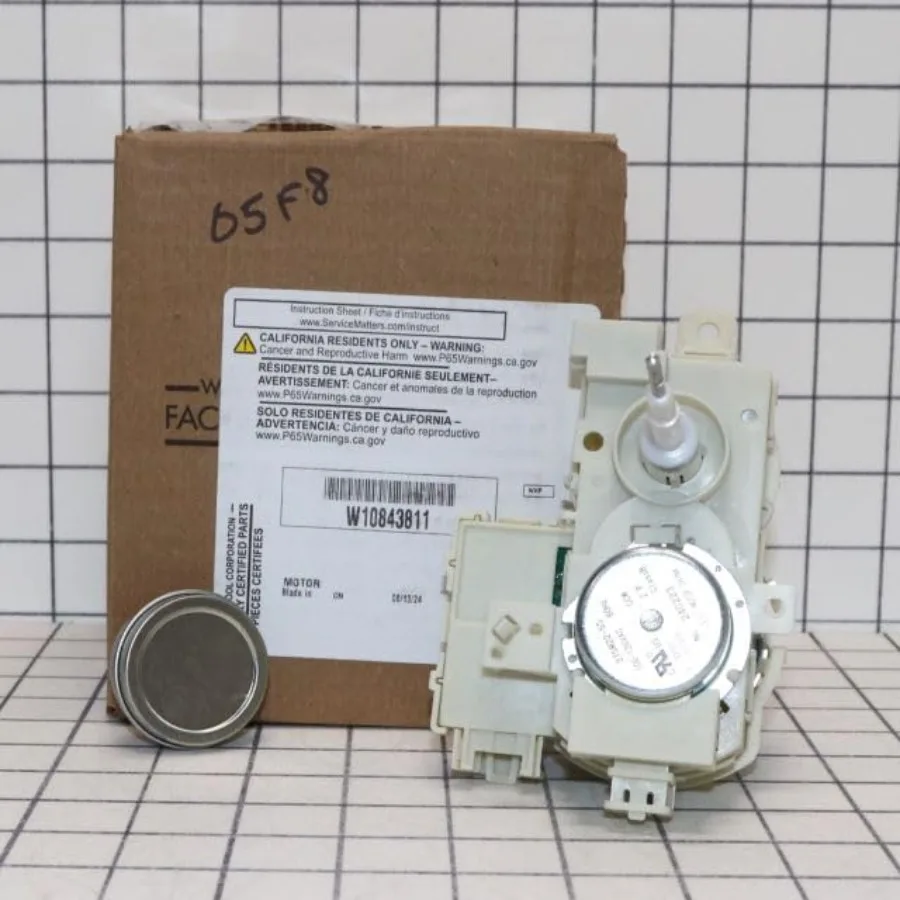 

W10843811 Двигатель переключателя посудомоечной машины для домашней кухонной техники Высокоэффективный контроль перевода воды с прочной конструкцией для