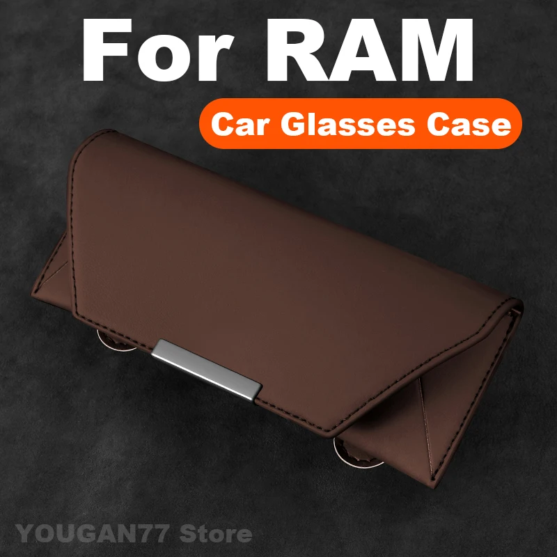 

Universal Car Glasses Case For RAM 1500 Classic Heavy Duty Power Wagon 1500 REV 1500 RHO 1500 TRX 1500 Rebel Car Glasses Frame
