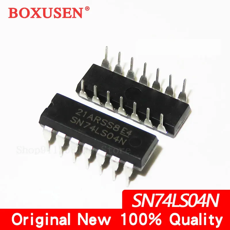10pcs SN74LS04N SN74LS02N SN74LS06N SN74LS07N SN74LS08N SN74LS09N SN74LS00N SN74LS05N DIP S04N S02N S06N S07N 100% original new