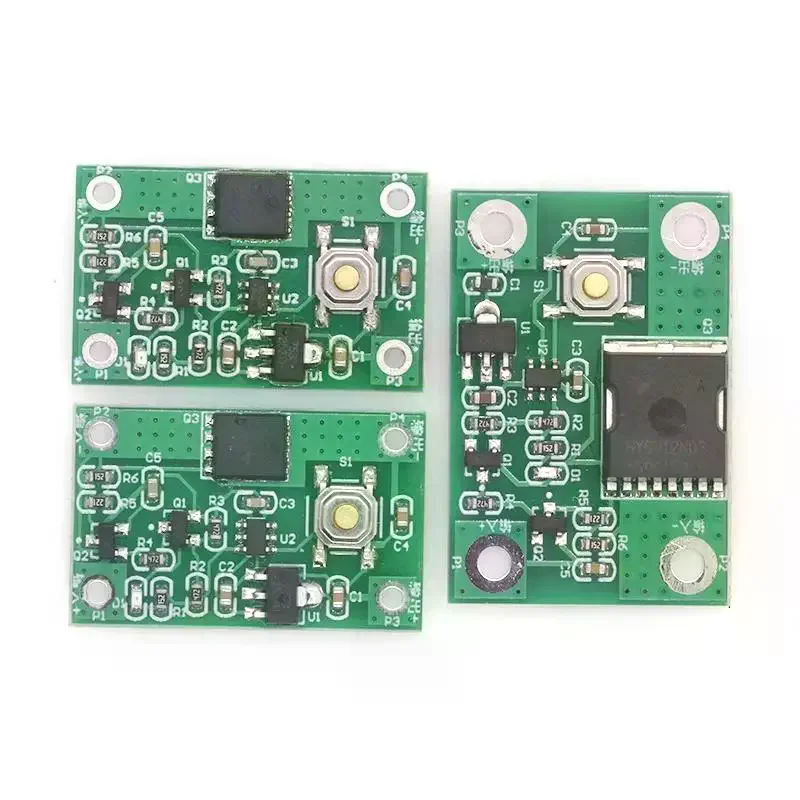 1Pcs Self-locking Electronic Switch Single-button Switch Module 10A 30A 70A High-current Single-button Bistable Switch
