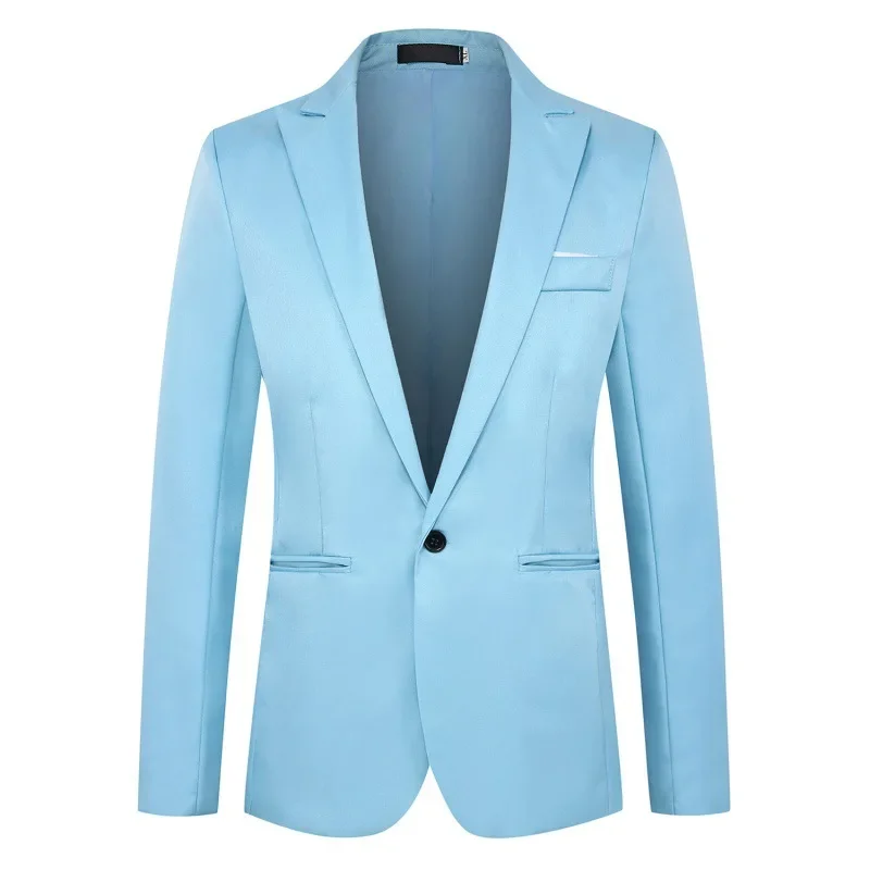 P652 A man's narrow story suit, informal business jacket, foreign trade, Amazon, cross-border, style