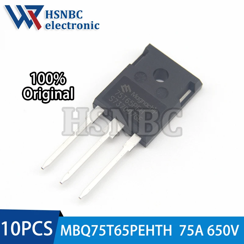 10PCS MBQ75T65PEHTH 75T65PEH MBQ75T65PEH TO-247 75A 650V Field Stop IGBT Transistor 100% New Original