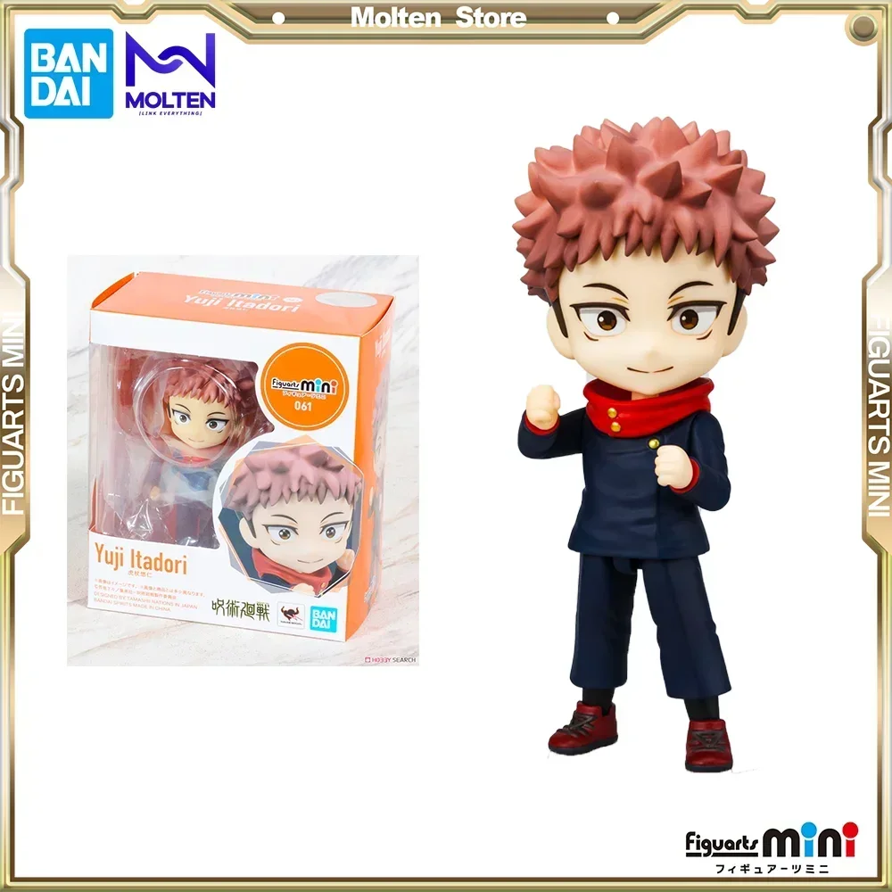 

BANDAI Original Figuarts Mini Jujutsu Kaisen Yuji Itadori Anime Action Figure PVC Figure Complete Collection Model Toys