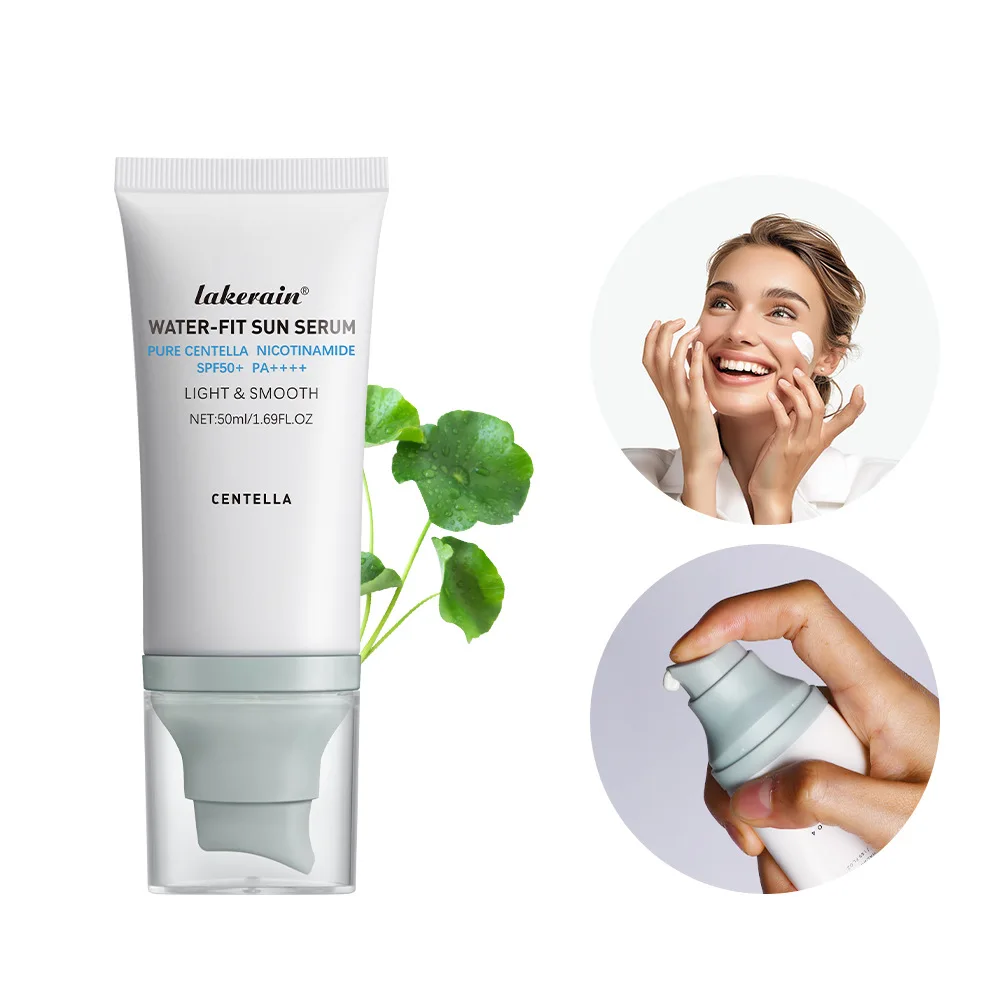 SPF50 Centella Asiatica Sunscreen Protector Solar Sunblock Facial  Skin Whitening Cream Korean Moisturizing Protector Body Care