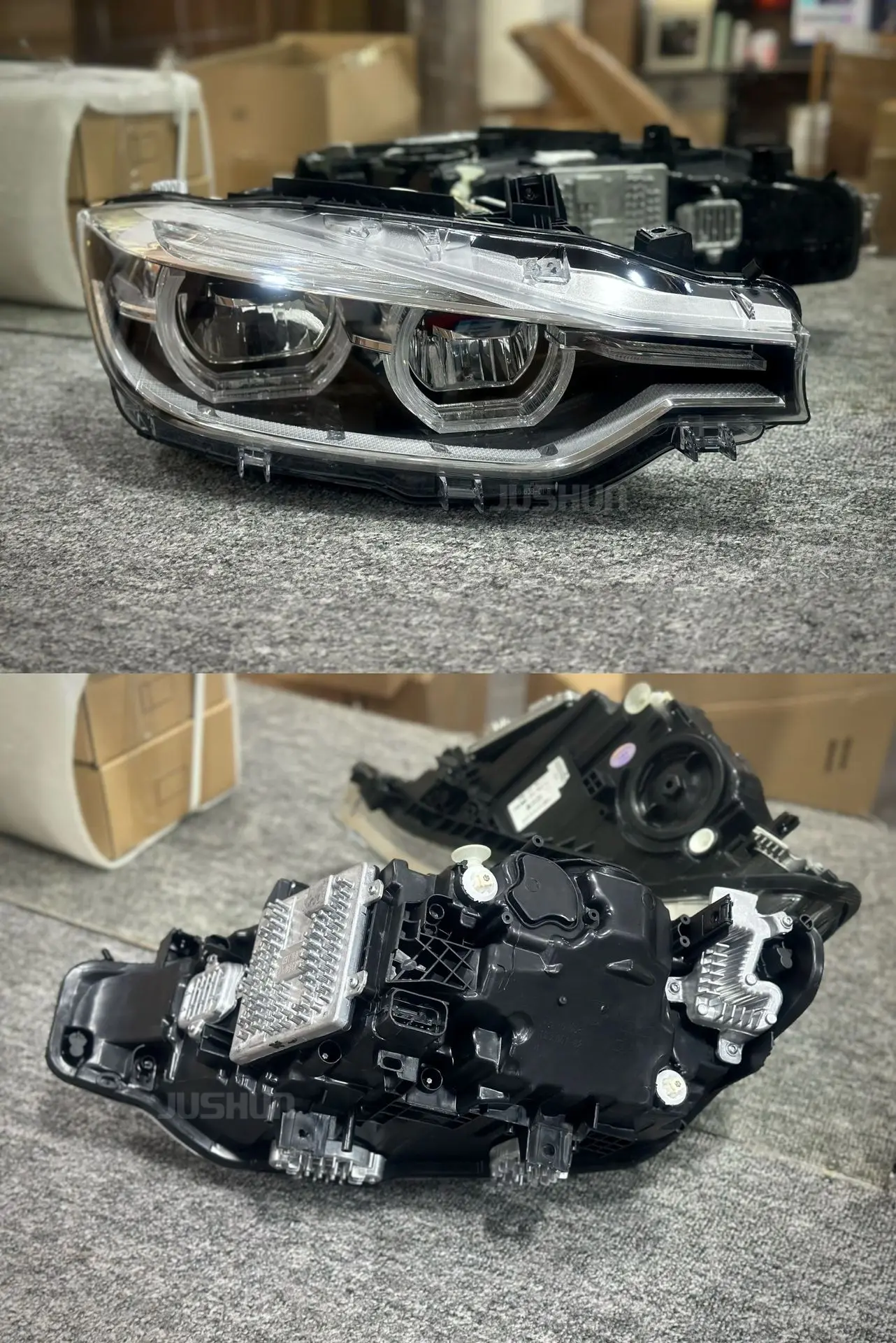 

Applicable to 13-18 BMW 3 Series F30 headlight assembly modification new high-end LED spoon daytime running lights F35.