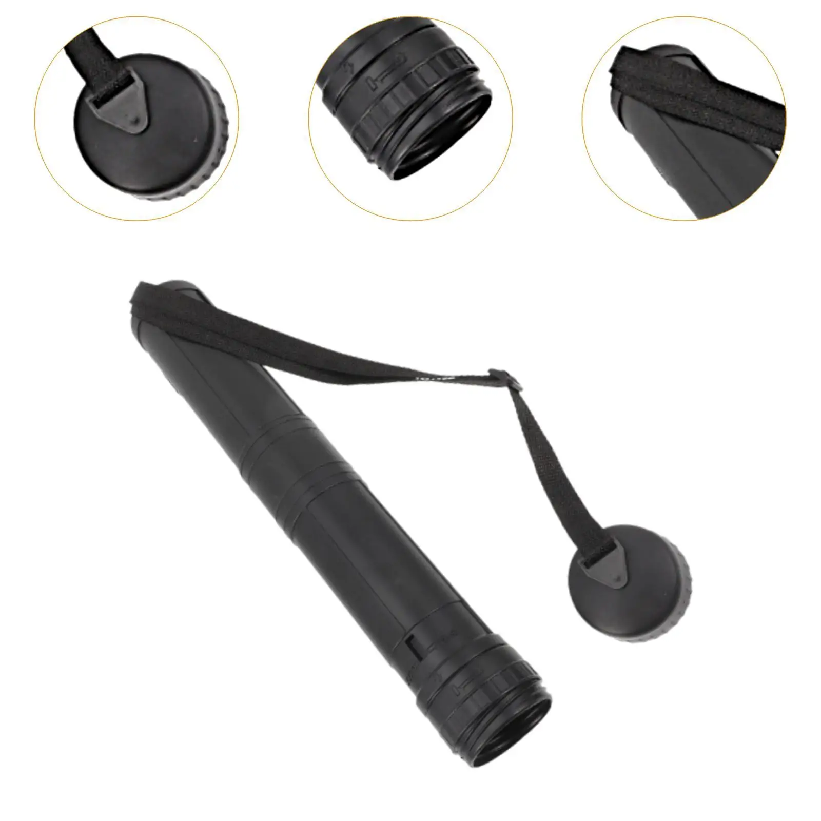 Extendable Poster Tube Storage Tube Adjustable Length Blueprint Tube Artwork Telescoping Document Holder Scroll Holder Case