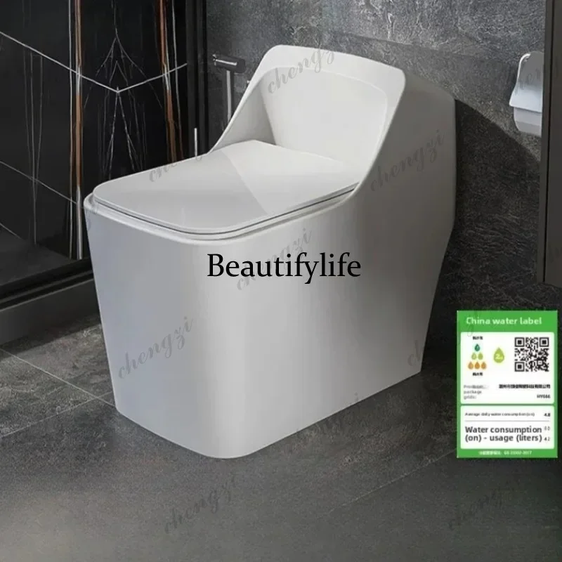 F181 Ceramic Toilet Super Swirl Siphon Ordinary Toilet Silent Quick Flush Toilet Hotel Apartment