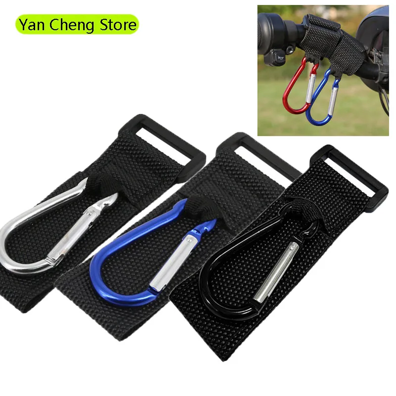 2PCS Universal Aluminum Bike Front Hook Strong Load Capacity Motorcycle Scooter Multifunctional Storage Hanging Hook