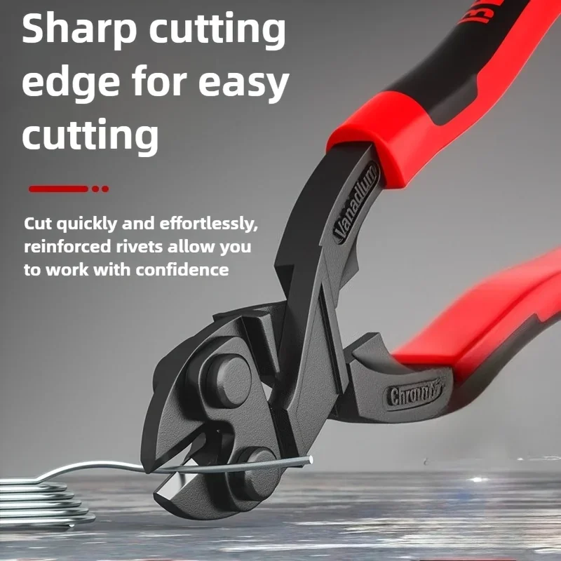 

1 шт. 8-дюймовые мини-кусачки для проволоки из хромованадиевой стали — антикоррозийные и острые. Прочный и долговечный