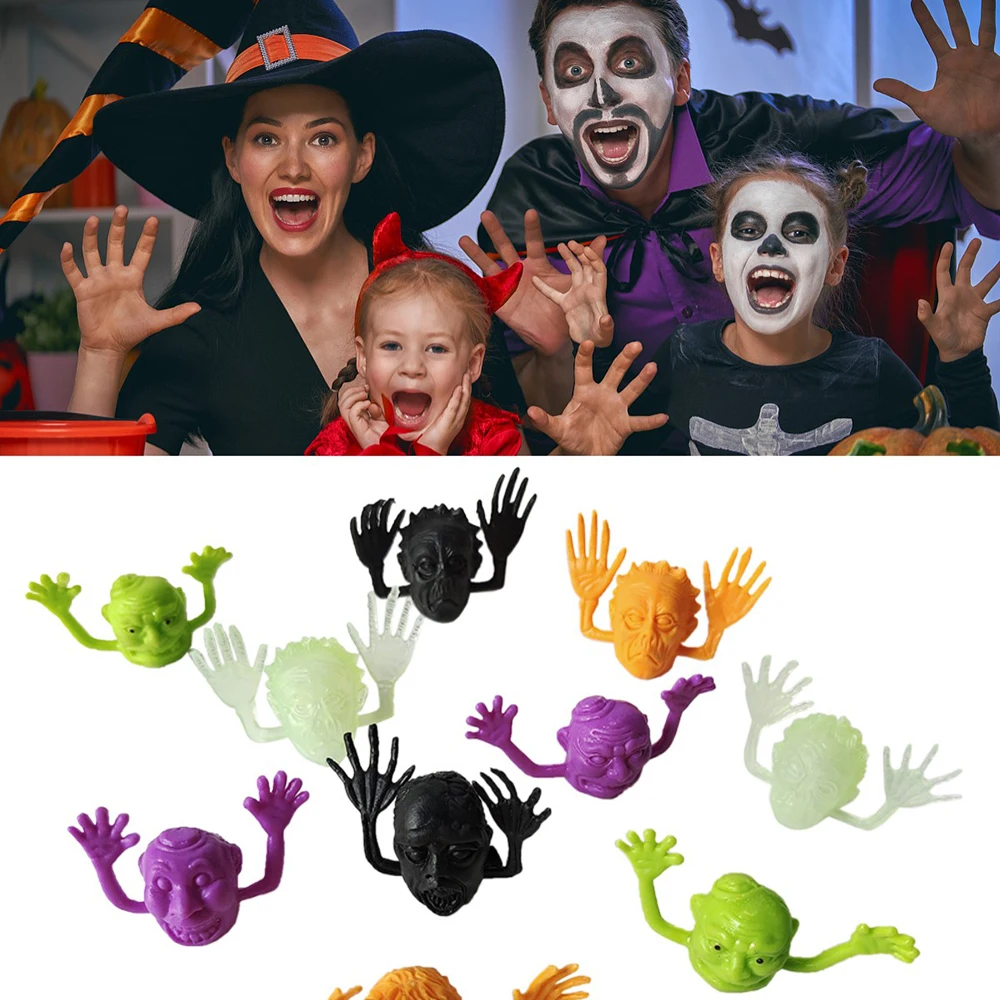 10Pcs Halloween Plastic Horror - огляд і ціна Kids Zombie Toys