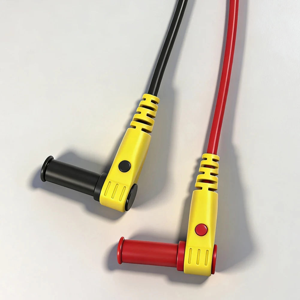 Professionele multimeter-testkabels voor een breed scala aan meters, met dikke siliconendraad voor nauwkeurige spanningsmeting