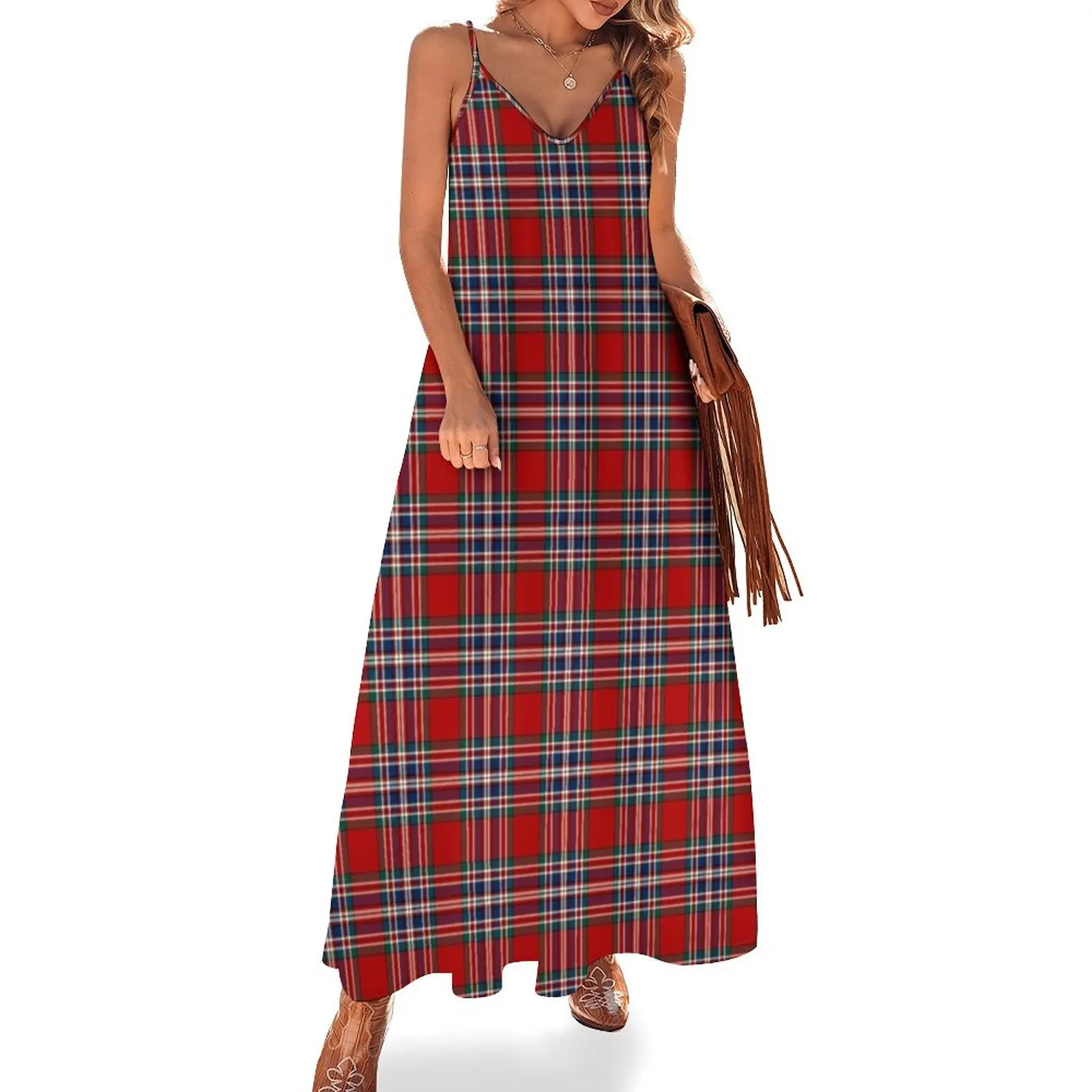 

Clan MacFarlane Tartan Sleeveless Dress women's summer jumpsuit beach dresses Dresses dress for women